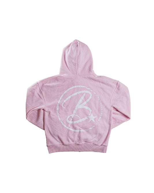 Pink blossom zip-up