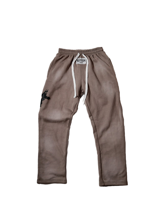 Grey blossom sweats